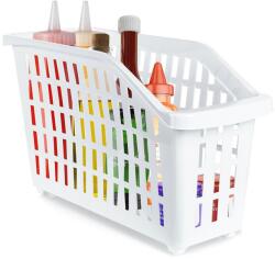 Artemis tárolódoboz kerekeken, 13L, fehér, 46x18x26, 5cm (VD-568039)