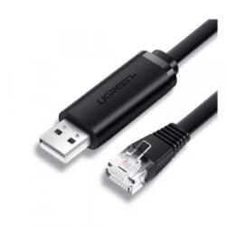 UGREEN USB-A - RJ45 konzol kábel 3m fekete (CM204/60813) (CM204/60813)