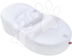 Red Castle Cuib de dormit pentru bebeluși Cocoonababy® 10° Fleur de Coton® White Red Castle cu husă de umplutură albă, pentru 0-3 luni (RC441066)
