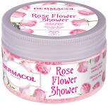 Dermacol dekoratív testradír 200g Rózsa Virágpor