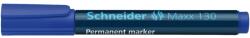 Schneider 130 alkoholos marker, lekerített fej, 1-3 mm, Kék