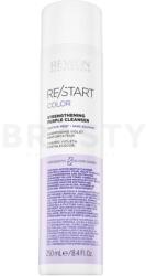 Revlon Professional Restart Color Strengthening Purple Cleanser tonizáló sampon a sárga tónusok semlegesítésére 250 ml