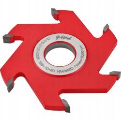 GLOBUS Egyenes HM kagylómaró 125x30x6Z / 40 mm