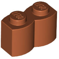 LEGO® Cărămidă curbată 1 X 2 buşteni (4666352)