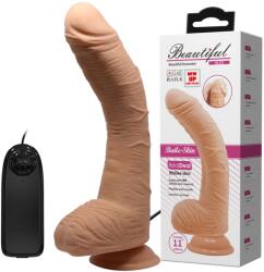 LyBaile Vibrator Realist Multispeed Beautiful Alex LifeLike Skin, Natural, 28 cm Vibrator