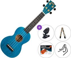 Mahalo MS1TBU SET Transparent Blue Szoprán ukulele