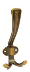 Ideal Feroluc Cuier Model Zefir/Coruna, 3 Carlige, Finisaj Cupru Antic (IFR-15915) Agatator cuier