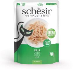 Schesir Complements Adult Cat Kuracie filety v želé 12 x 70 g