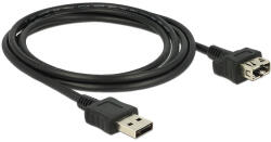Delock 2m 2xUSB2.0-A USB kábel USB 2.0 USB A Fekete (83665)