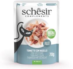 Schesir Complements Cat Tonhal tengeri csukával zselében 12 x 70 g