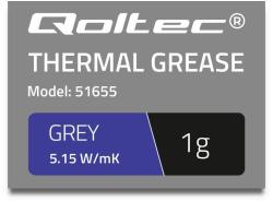 QOLTEC Pasta termica 5.15W/m-K 1g Gri (51655) - pcone