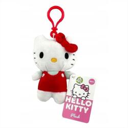 Durabo Hello Kitty plüss táskaklipp, 12 cm - piros 2289520P
