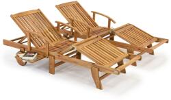 Garden Point Комплект от два дървени шезлонга Коста Рика Garden Point (GAP1211D)