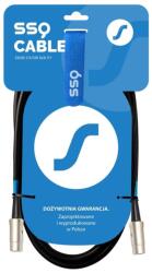 SSQ SS-1417 5-tűs MIDI - 5 tűs MIDI Kábel (1m) - Fekete (SS-1417) (SS-1417)