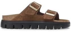 Birkenstock papucs velúrból Arizona Chunky Birkenstock x Papillio - barna Női 41