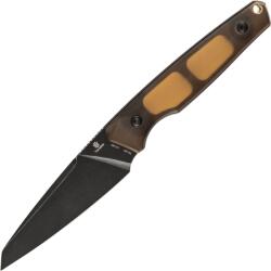 Tenable Knives Tenable Parr Blackwash 14C28N Amber PEI/Ultem G011B6 (G011B6)