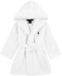 Ralph Lauren gyerek pamut fürdőköpeny - fehér 98-104