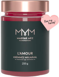 Magyar méz manufaktúra lamour krémméz málnával 250 g - vitalora