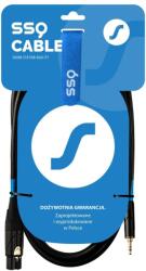 SSQ XLRMi1 3.5mm Jack apa - XLR anya Sztereo Kábel (1m) (SS-2071) (SS-2071)