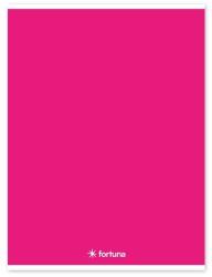 Fortuna Füzet vonalas FORTUNA Monocolor A/4 32 lapos 81-32 magenta (01.02095) - tonerpiac