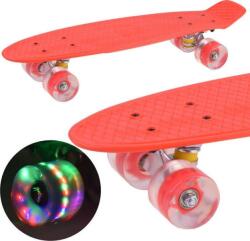 Jokomisiada Gördeszka Világító Kerekekkel-Piros (SP0715 CZ) (SP0715 CZ)