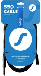 SSQ JSG5 6.35mm Jack apa - 3.5mm Jack anya Sztereo Kábel (5m) (SS-2070) (SS-2070)