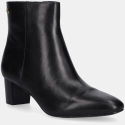 Lauren Ralph Lauren bőr csizma Demi - fekete Női 39.5