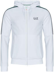 Giorgio Armani Bluze îmbrăcăminte sport Bărbați ITALIAN SPIRIT HOODIE FZ Emporio Armani EA7 Alb EU M