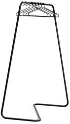 Spinder Design Fekete acél ruhatartó állvány 118x160x57 cm Hang-On - Spinder Design