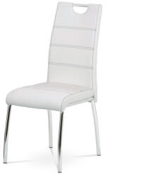 Artium Étkezőszék, fehér, műbőr, HC-484 WT (artHC-484-WT)