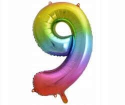 GoDan Fólia lufi Szám 9 szivárványos Godan B&c 85 cm