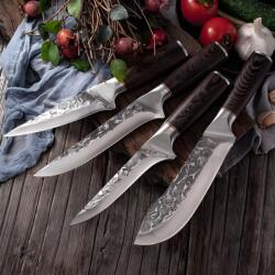 HARAHU JO-14057 Konyhakés készlet - 4db/Barna KP14057