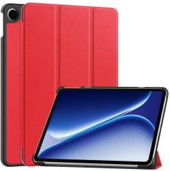  LEATHER Husă flip pentru OnePlus Pad Go 2 roșu