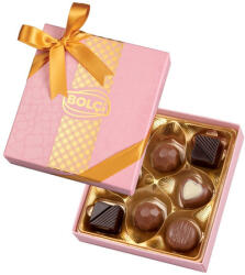 Bolci Diamond Praliné Válogatás Pink Díszdobozban 80g