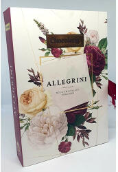  Chocolady Könyv Allegrini Olasz Tejcsokoládé praliné vegyes krémtöltelékkel 150g