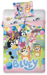 Brandmac Bluey Magical Party gyerek, ovis ágyneműhuzat 100×135cm, 40×60 cm BRM022867 (BRM022867)