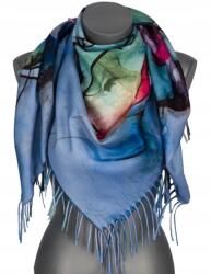 Versoli Női Őszi Téli Ajándék Kendő Rojtokkal RCC25-7 kék (RCC-25-7)