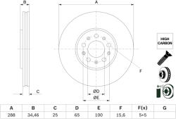 Bosch 0 986 478 867 Disc frana