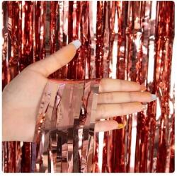 PartyPal Dekorációs Függöny Rose Gold Születésnap 100x200 cm