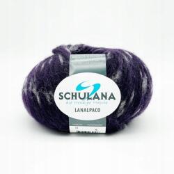 SCHULANA Lanalpaco fonal alpaka pamut és gyapjú szín 51 lila 50g (51)