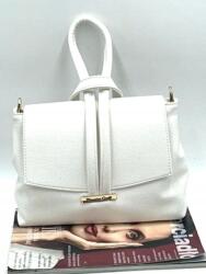 Massimo Connti Massimo Contti női kézitáska postás táska flip-flop fehér alkalmi
