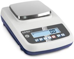KERN & SOHN EWJ 6000-2 (6000g/0, 01g) digitális precíziós asztali mérleg, automata belső kalibrálás, RS232, USB, sok funkció, sok mértékegység (EWJ 6000-2)