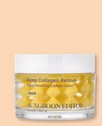 SUNGBOON EDITOR Kollagénes és retinolos arckrém Deep Collagen Retinol Power Boosting Capsule Cream - 50 ml