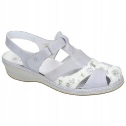 Suave Női szandál Suave 720139-91 Ivory portugál hamuszürke Bőr MÉRET39 (720139)