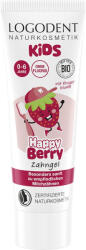 LOGONA Gel dentar pentru copii Happy Berry cu capsuni, 0-6 ani, 75 g