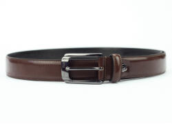 Pierre Cardin 3103 sötétbarna férfi bőr öv (26153)
