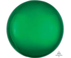anagram Egyszínű gömb lufi 15" 38cm Zöld Orbz (LUFI152423)