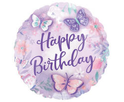 anagram Szülinapi lufi 18" 45cm Happy Birthday (LUFI822996)