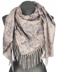 Versoli Női átmeneti kendő Vintage ajándék rojtokkal RCC22-4 Szürke