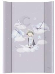 Ceba baby Pelenkázó alátét 2-oldalas puha (50x70) Basic Wild Swans (5907672346489)